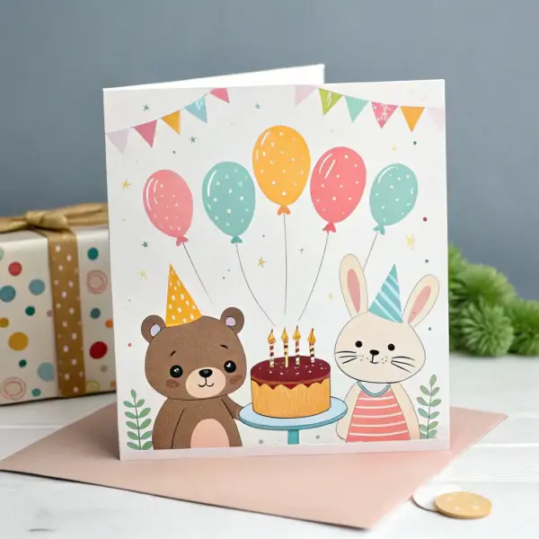 Animal Friends Card